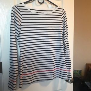 Land’s End Women’s XS Striped Long Sleeve Shirt